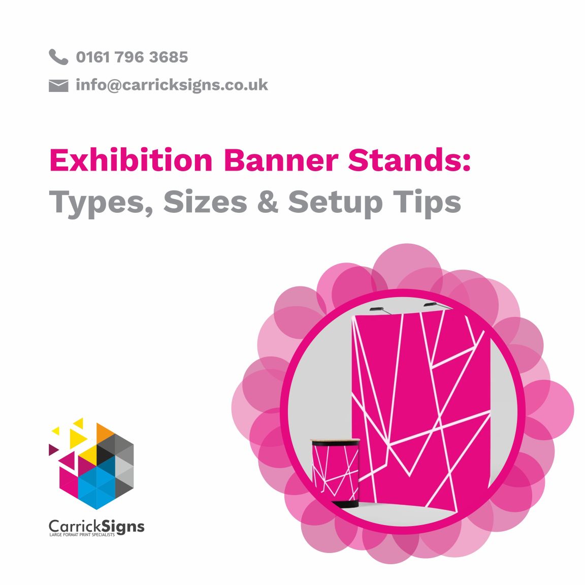 Exhibition Banner Stands Types Sizes and Setup Tips