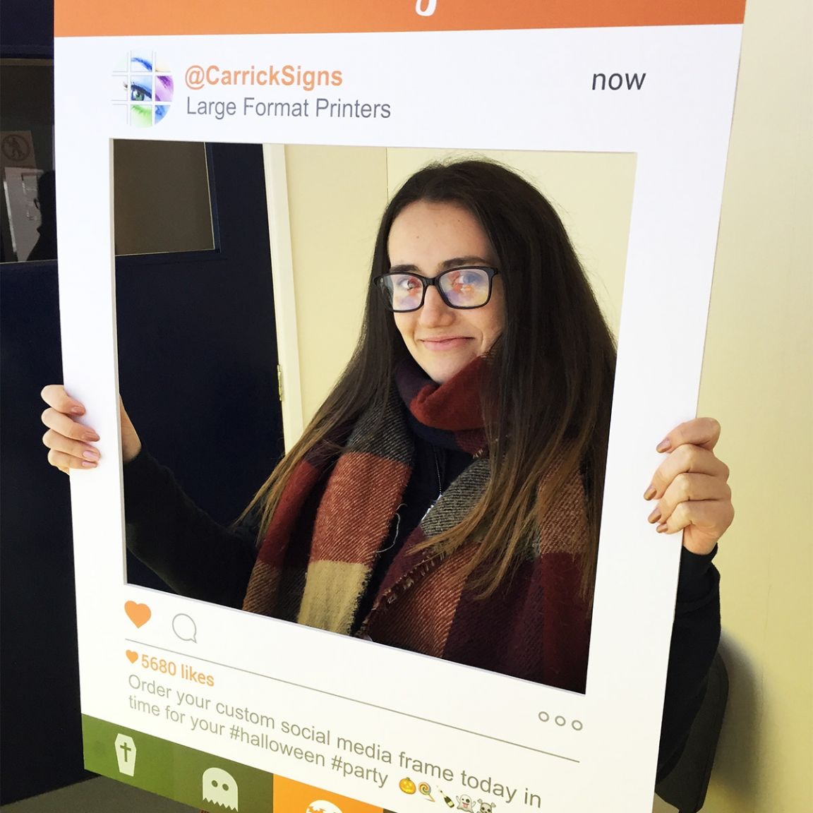 Halloween Selfie Prop Frame