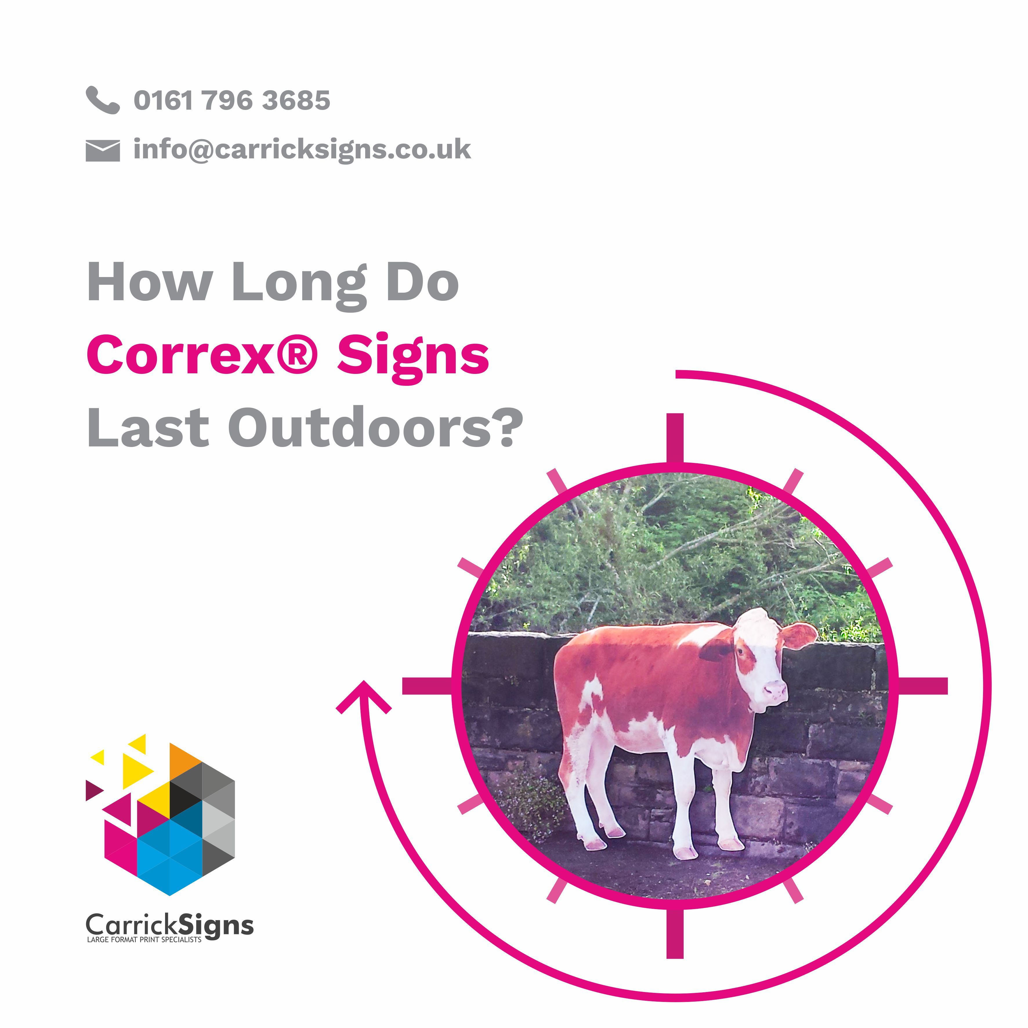 How Long Do Correx® Signs Last Outdoors?