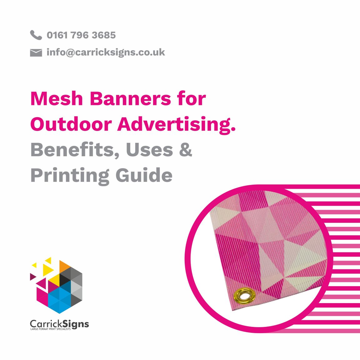 Mesh Banners for Outdoor Advertising. Benefits, Uses & Printing Guide