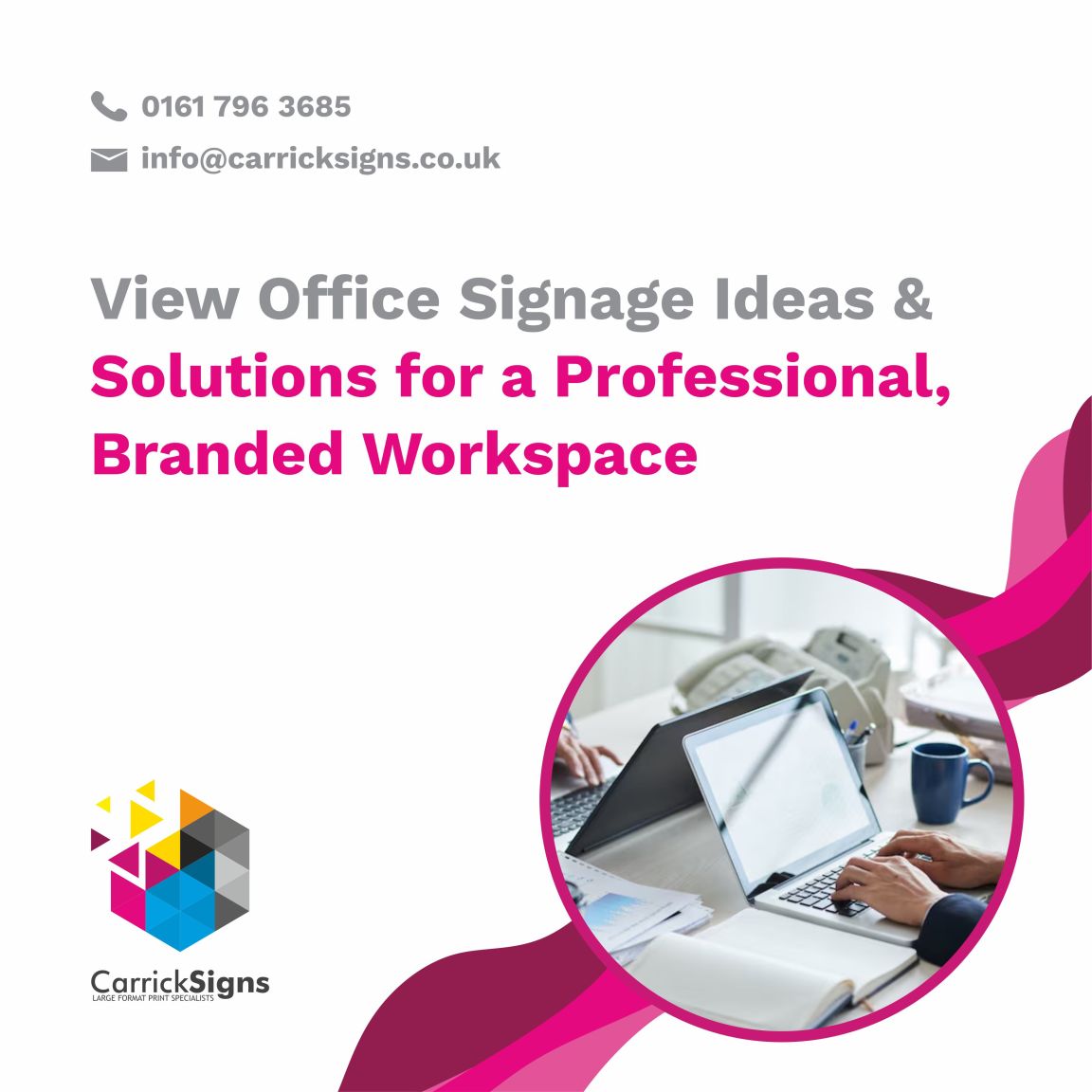 Office Signage Ideas And Solutions For a Professional Branded Workspace
