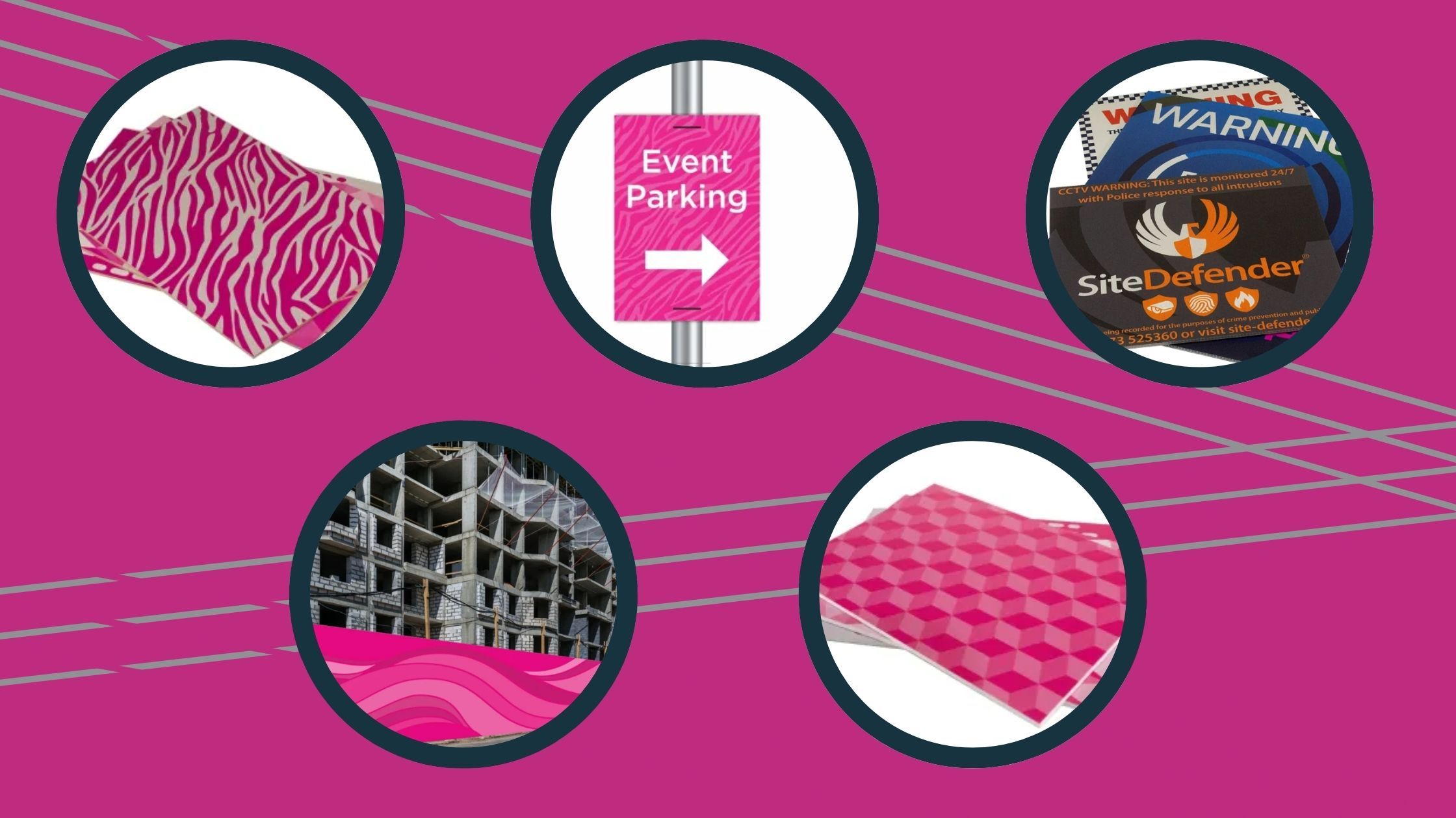 A selection of high-quality and impactful custom outdoor business signage by Carrick Signs
