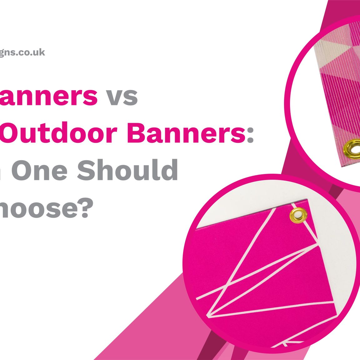 PVC Banners vs Mesh Banners