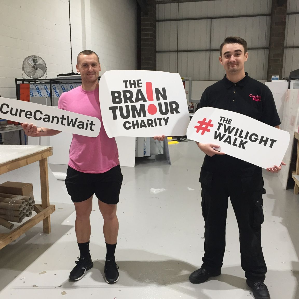 Foamex Cut to Shape Logos and Hashtags